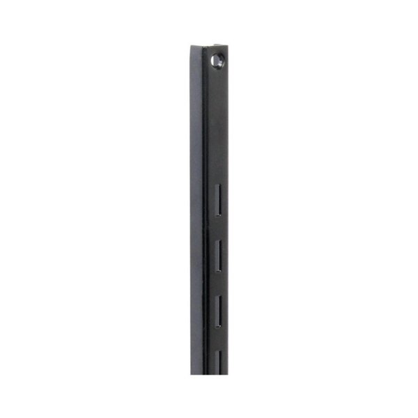 Knape & Vogt Standard Shelf 24In Black 80BLK24